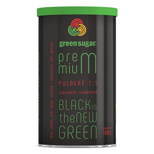 Green Sugar Premium 1-1 Pulbere 1000 gr